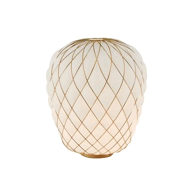 Table Lamp PINECONE Large Gold/whiteFONTANA ARTE Commander Maintenant