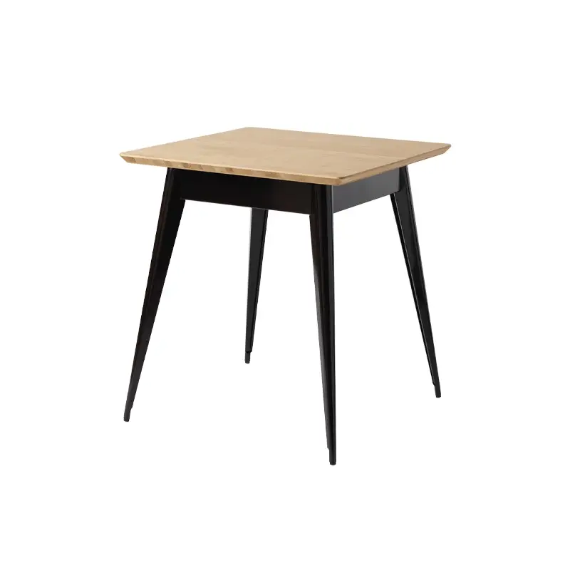 Table Table 55 70x70 plateau chêne NoirTOLIX Solde