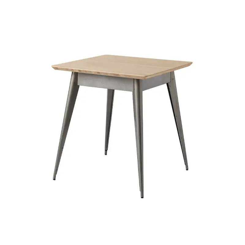Table Table 55 70x70 plateau chêne Brut verniTOLIX Meilleur Choix