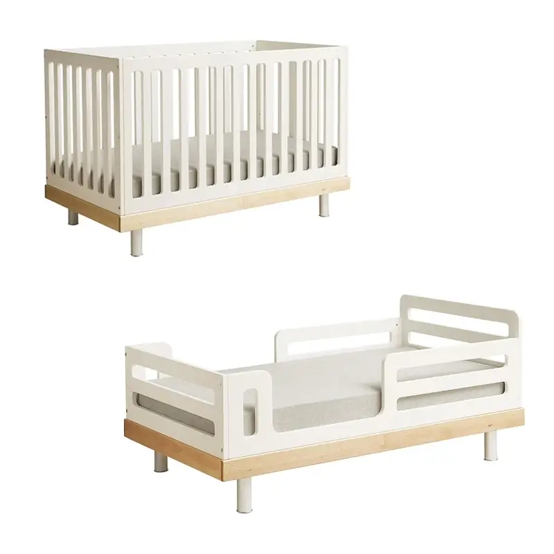Bed Baby bed to junior bed conversion kit CLASSIC WhiteOEUF NYC Usine Directe