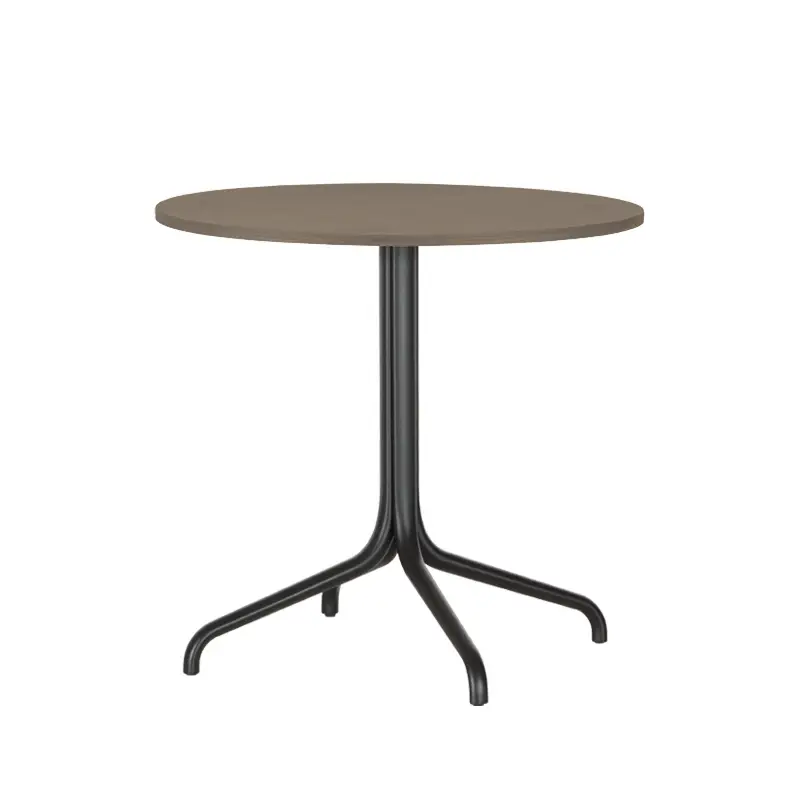 Table BELLEVILLE Ø79 Chêne foncéVITRA Prix Choc