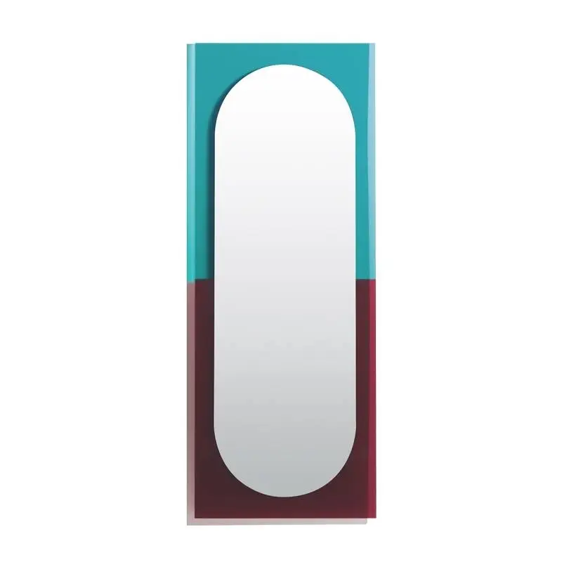 Mirror WANDER mirror 67x176 Emerald/ Morello cherryPETITE FRITURE Meilleur Choix