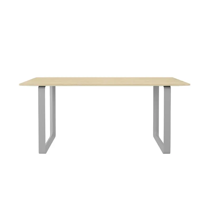 Dining Table 70/70 Solid oak Oak/ greyMUUTO Remise
