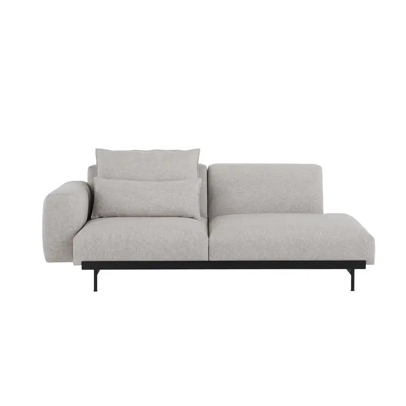 Commander Maintenant Sofa IN SITU 2 seater 1 armrest Clay 12MUUTO