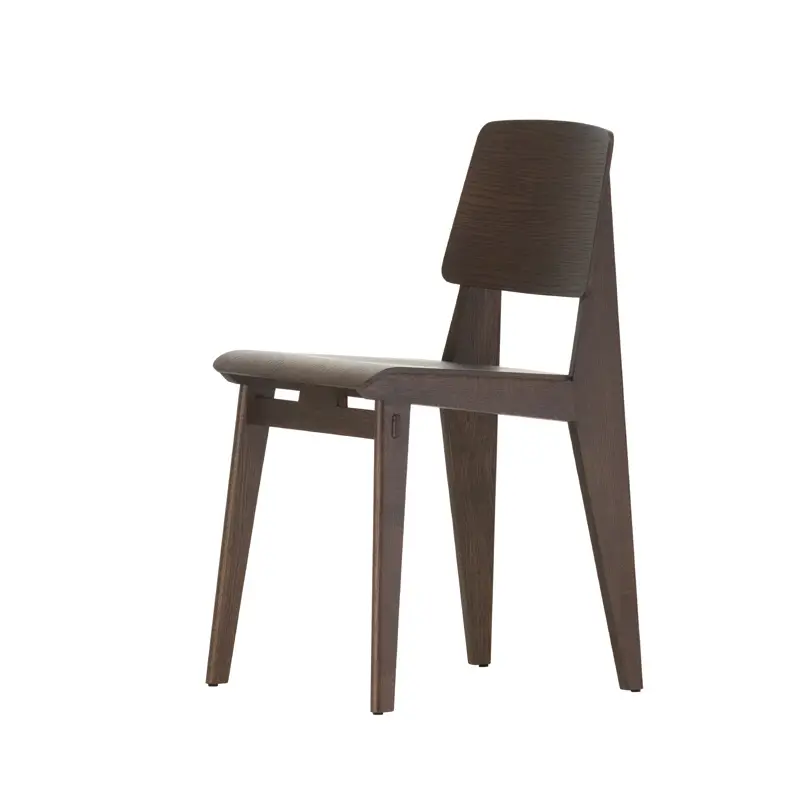 Paiement Sécurisé Chaise CHAISE TOUT BOIS Chêne foncéVITRA
