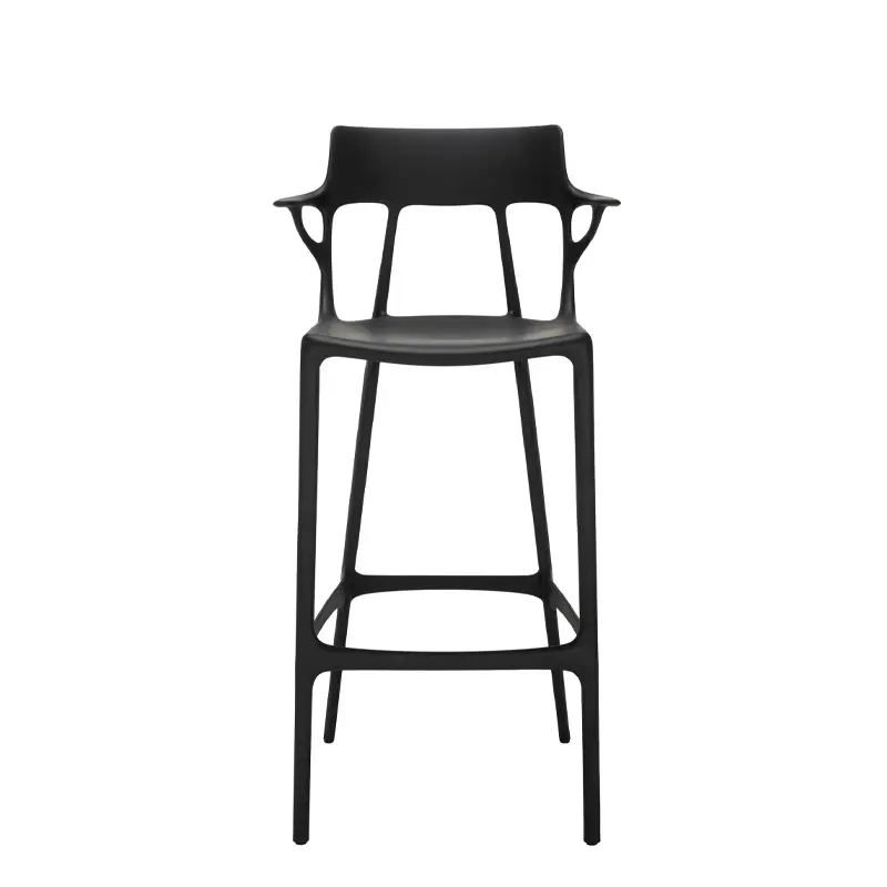 Quantité Limitée Bar Stool A.I. RECYCLED BlackKARTELL