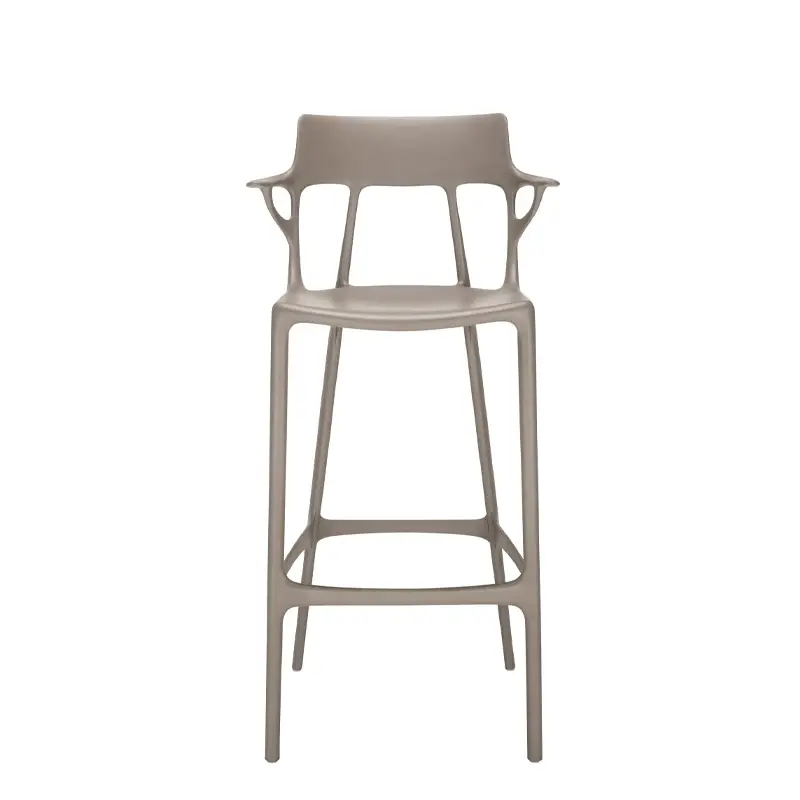 Prix Choc Tabouret haut A.I. RECYCLED GrisKARTELL