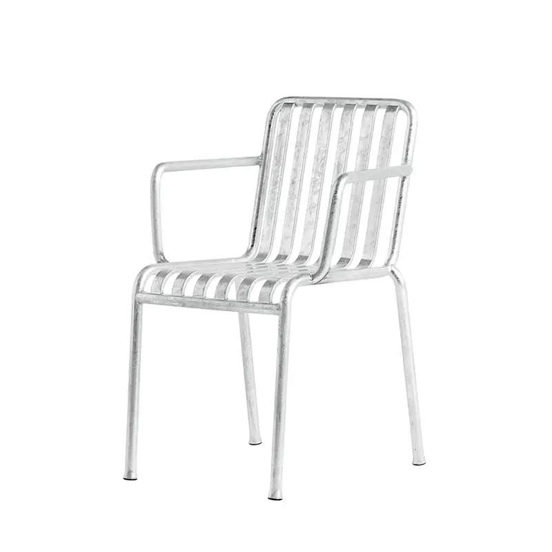 Prix Promo Chaise extérieure PALISSADE avec accoudoirs GalvaniséHAY