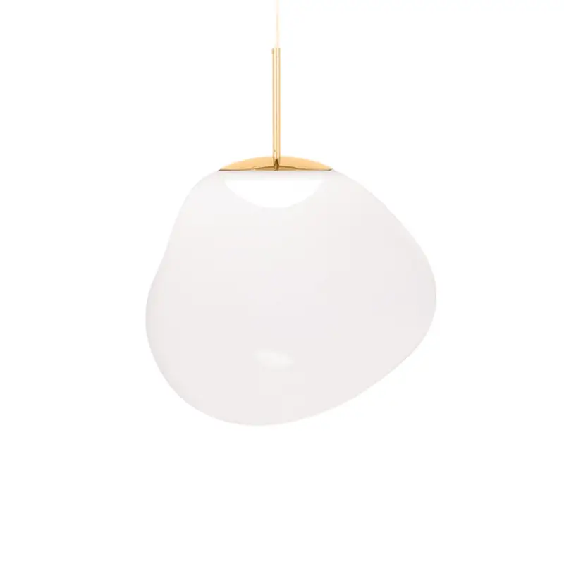 Pendant Light MELT LED Opal/GoldTOM DIXON Marque