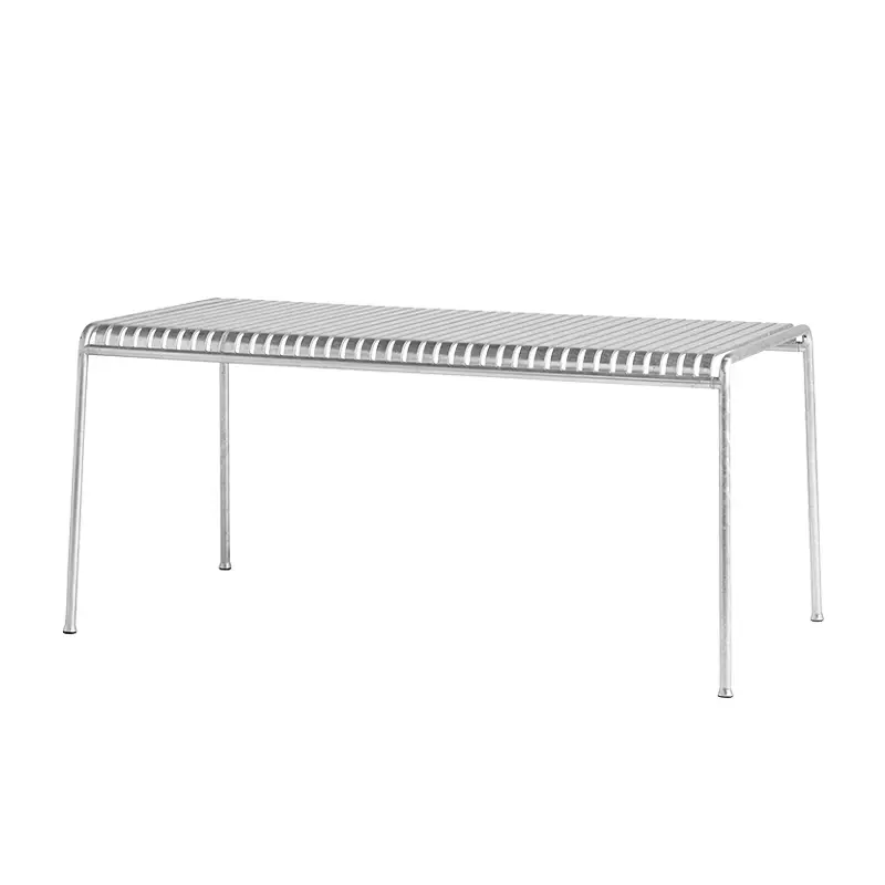 Vente Flash Table extérieure PALISSADE 170×90 GalvaniséHAY