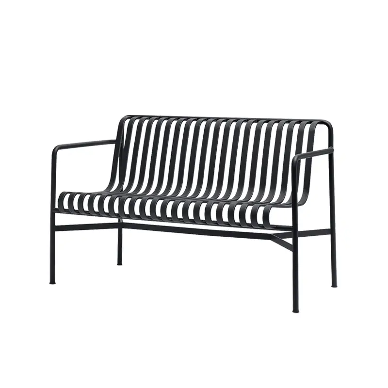 Banc extérieur PALISSADE L128 AnthraciteHAY Authentique