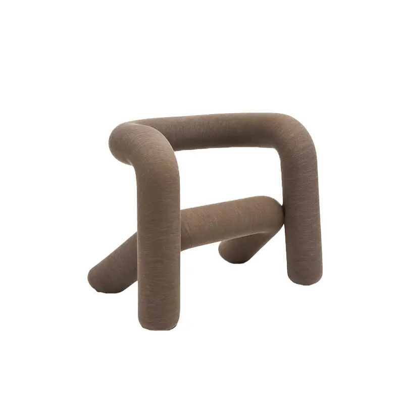 Petit Prix Fauteuil EXTRA BOLD Mélangé marron écruMOUSTACHE