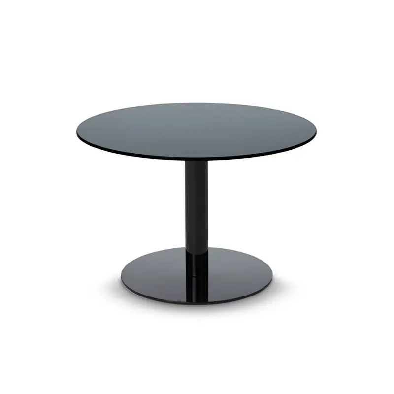 Achat Immédiat Table basse FLASH Ronde Noir brillantTOM DIXON