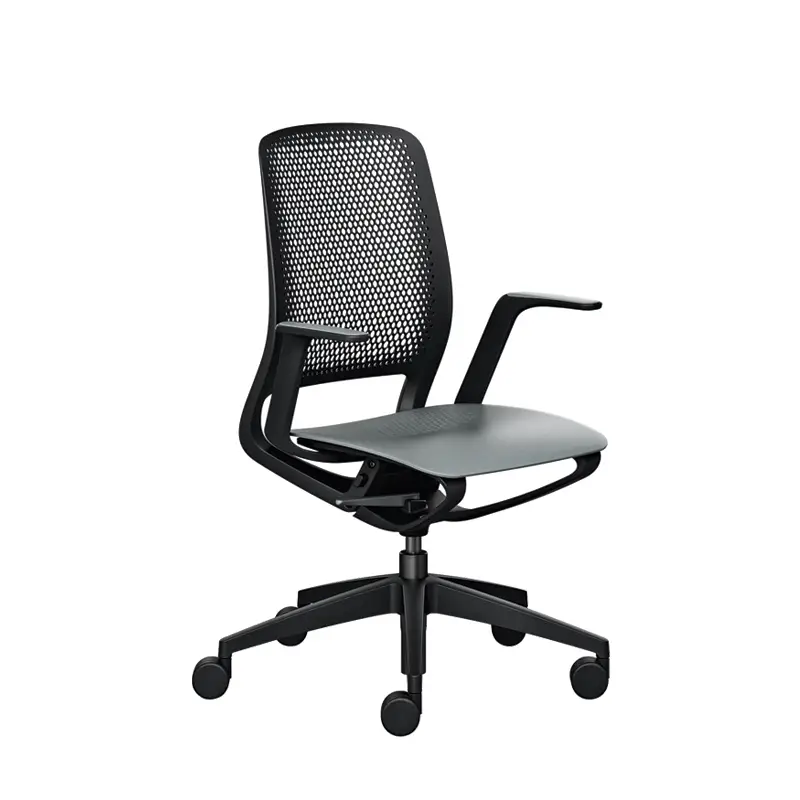Office Chair SE:MOTION with armrests BlackSILVERA CONTRACT Petit Prix