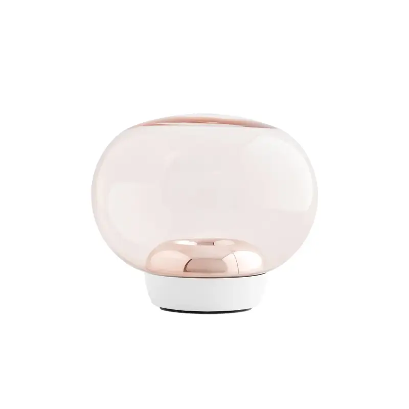 Satisfait Ou Remboursé Lampe à poser LA MARIÉE Blanc/CuivreSTILNOVO