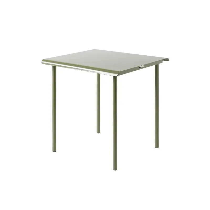 Table extérieure Table PATIO 75x75 Vert joncTOLIX Seulement Aujourd'hui