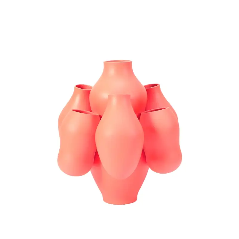 Pas Cher Vase PACHA Coral vaseMOUSTACHE