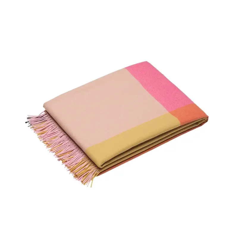 Plaid Plaid COLOUR BLOCK Rose vif-beigeVITRA Dernier Modèle