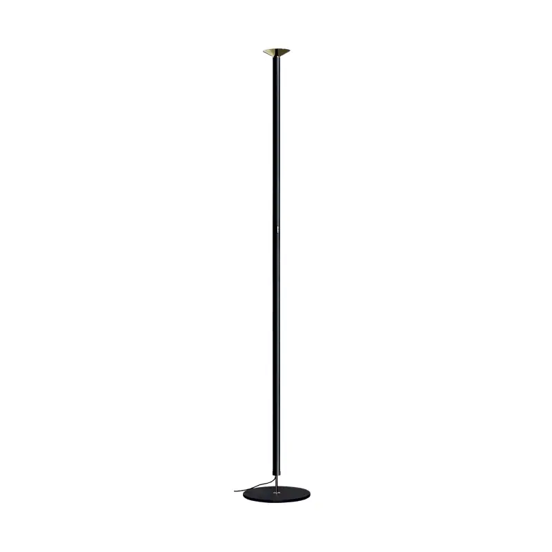 Expédié Aujourd'hui Lampadaire LUNA Noir/ orSTILNOVO