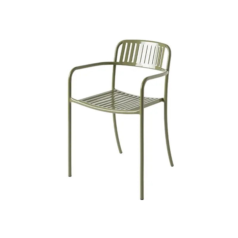 Affaire À Saisir Chaise extérieure Petit fauteuil PATIO LAMES Vert joncTOLIX