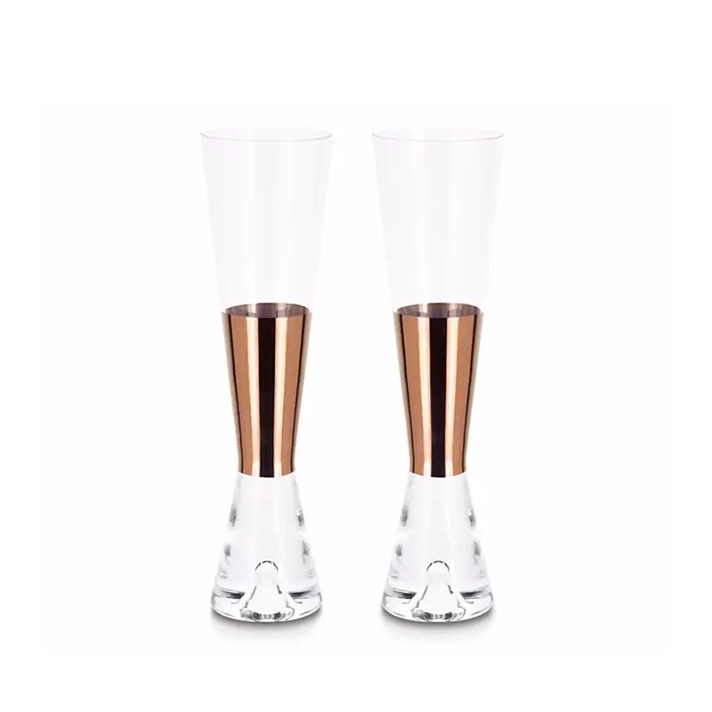 Offre Limitée Glassware set of 2 TANK copper champagne glassesTOM DIXON