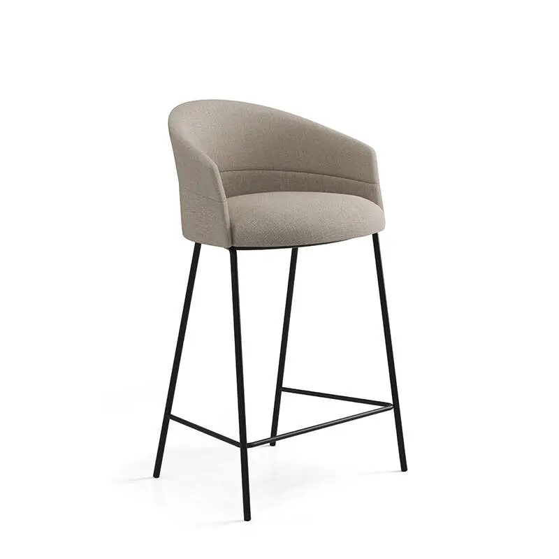 Haute Qualité Tabouret haut COPA pieds métal Crisp 4115VICCARBE