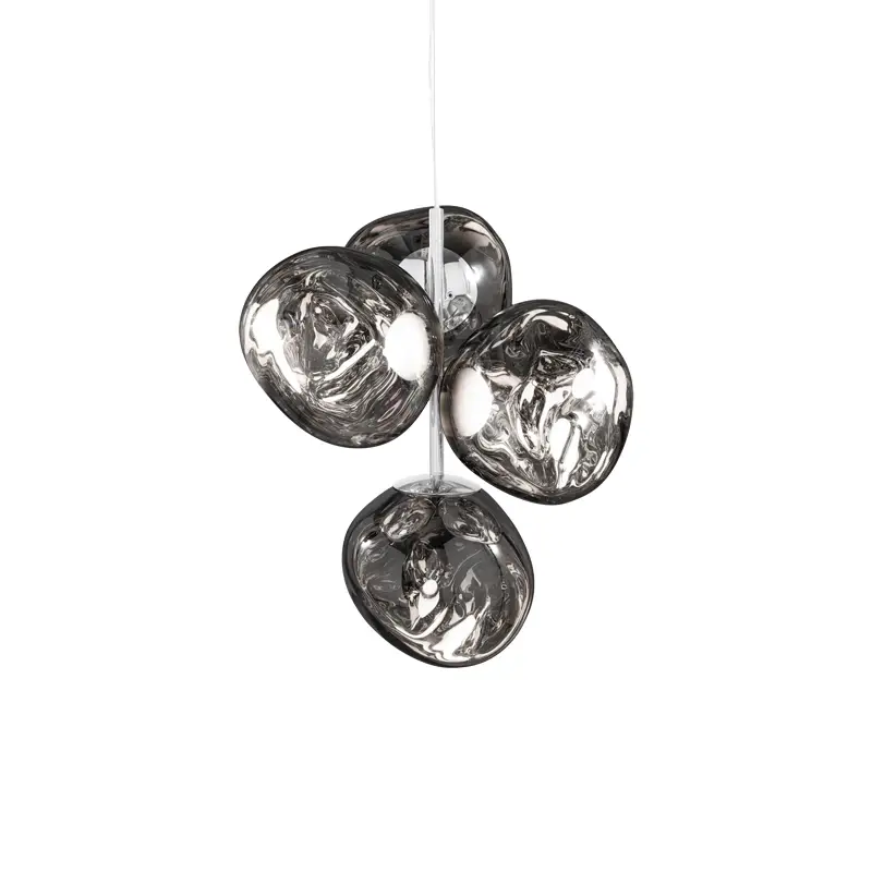 Achat Immédiat Pendant Light MELT MINI CANDELIER ChromeTOM DIXON