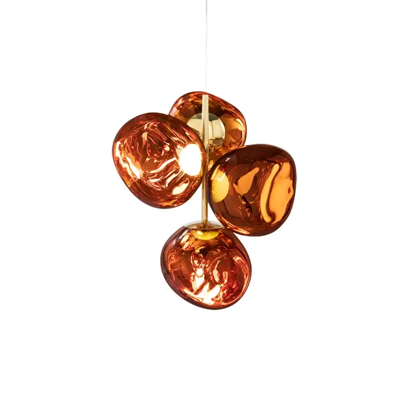 Pendant Light MELT MINI CANDELIER CopperTOM DIXON Expédié Aujourd'hui