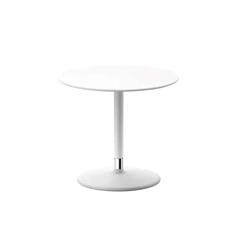 Achat Immédiat Table d&rsquo;appoint guéridon PIX réglable en hauteur BlancARPER