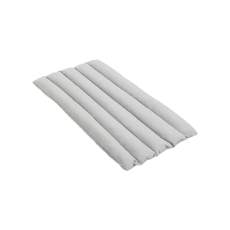 Outdoor Accessories PALISSADE SOFT QUILTED cushion for low-back armchair Light greyHAY Prix Cassé