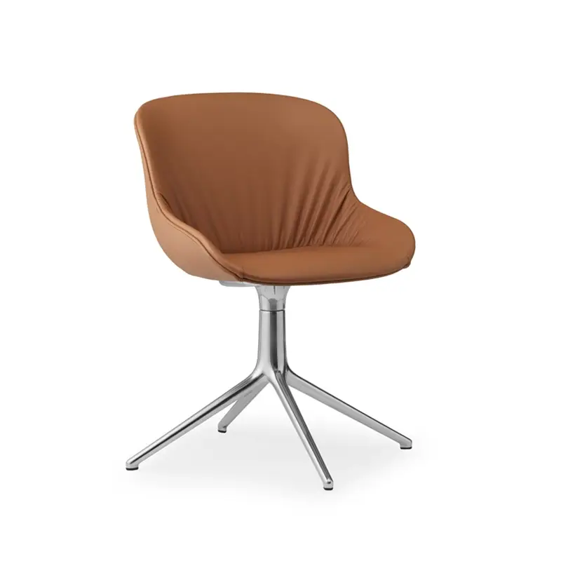 Dining Chair HYG COMFORT leather swivel Brandy 41574NORMANN COPENHAGEN Jusqu'à Épuisement Des Stocks