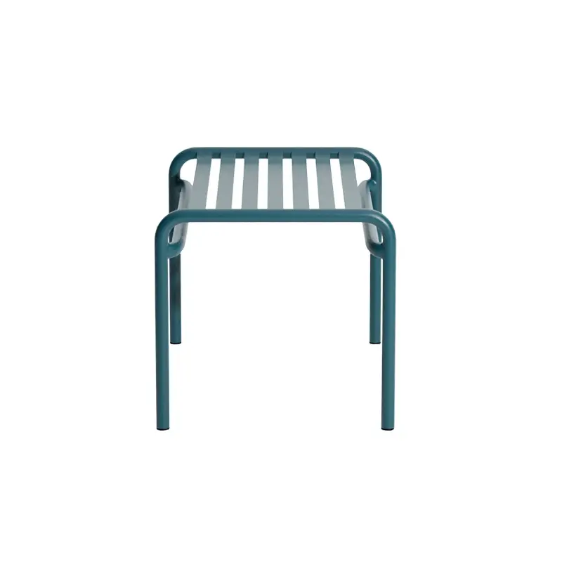 Seulement Aujourd'hui Outdoor Stool WEEKEND footrest Ocean bluePETITE FRITURE