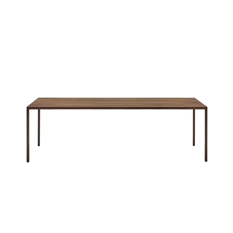 Dining Table TENSE MATERIAL WalnutMDF Petit Prix