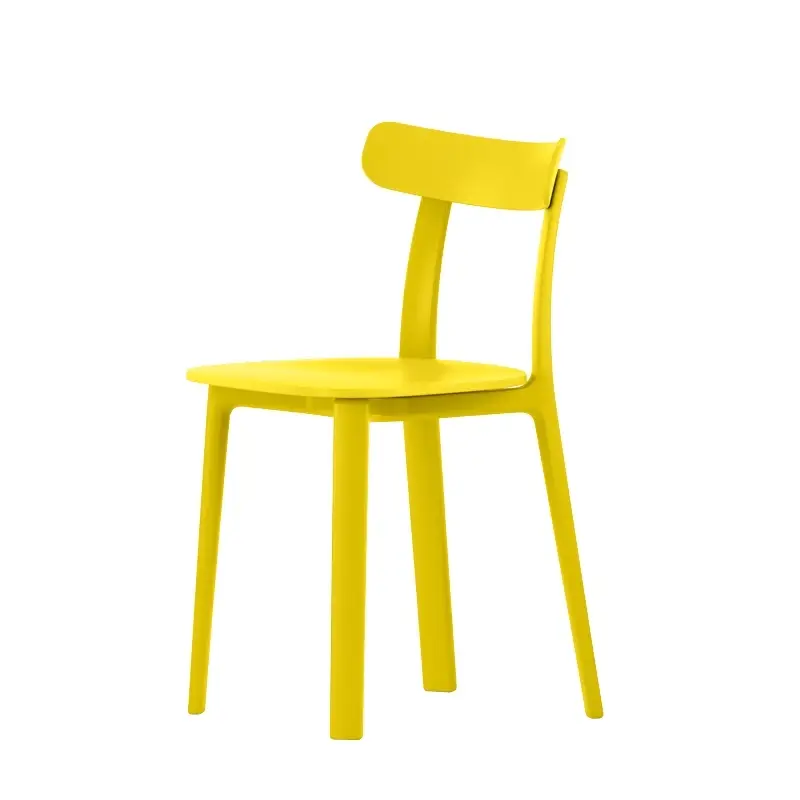Satisfait Ou Remboursé Chaise ALL PLASTIC CHAIR APC Bouton d'orVITRA