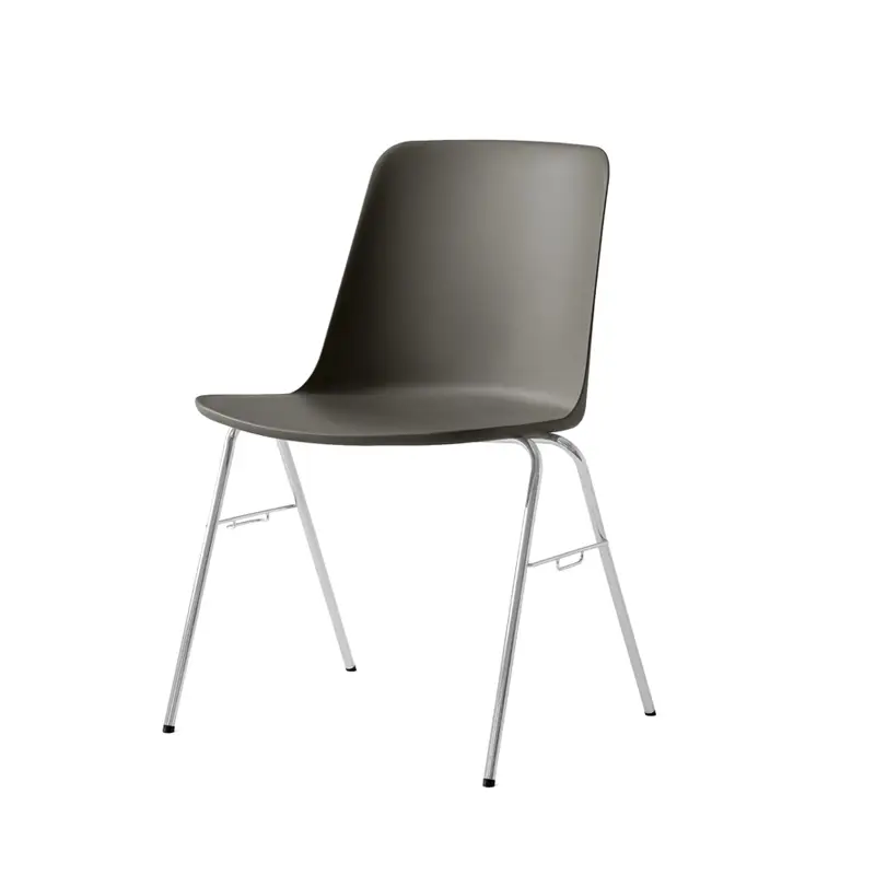 Promotion Chaise RELY HW27 Gris stoneAND TRADITION