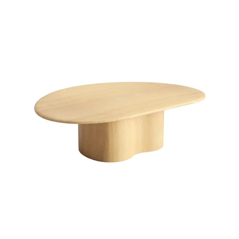 Authentique Table basse GHIA L 105 pied central ChêneARPER