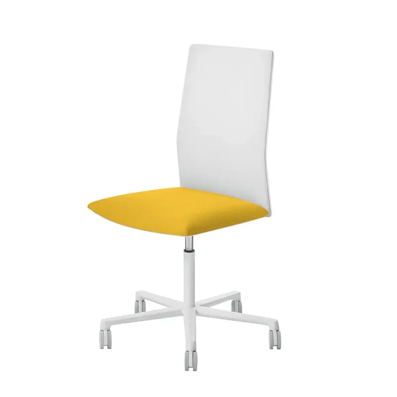 Vente Flash Office Chair KINESIT without armrests Yellow 457ARPER