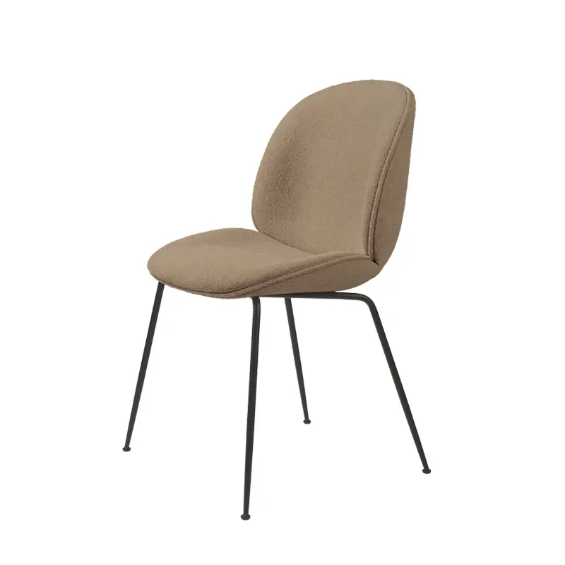 Dining Chair BEETLE Light Bouclé Light Bouclé 003GUBI Meilleur Choix