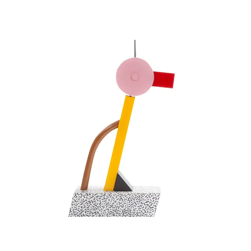 Lampe à poser TAHITI Jaune, rose et rougeMEMPHIS MILANO Promotion