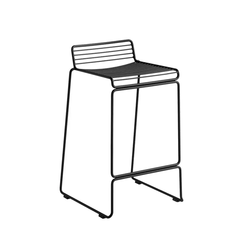 Vente Flash Tabouret haut HEE BARSTOOL H 65 NoirHAY