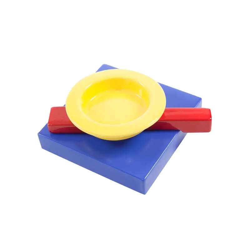 Kitchen Accessory Ashtray SQUASH Yellow, blue, redMEMPHIS MILANO Bon Marché