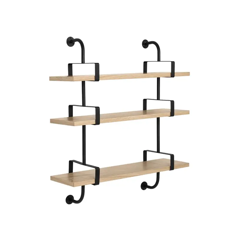 Nouvelle Collection Etagère DÉMON 3 étagères ChêneGUBI