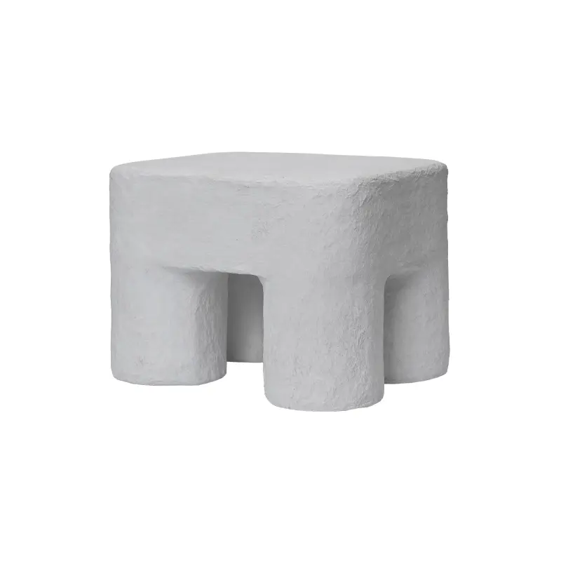 Seat PODO Stool WhiteFERM LIVING Authentique