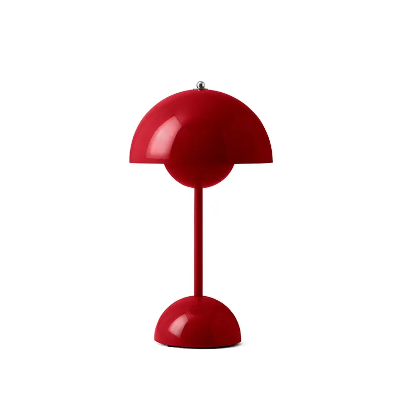 Petit Prix Table Lamp FLOWERPOT VP9 Wireless Vermilion RedAND TRADITION