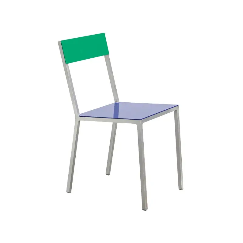 Soldes Dining Chair ALU Dark blue/ greenVALERIE OBJECTS