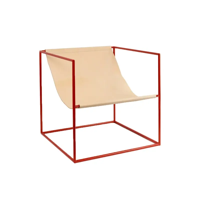 Easy chair SOLO SEAT RedVALERIE OBJECTS Offre Du Jour