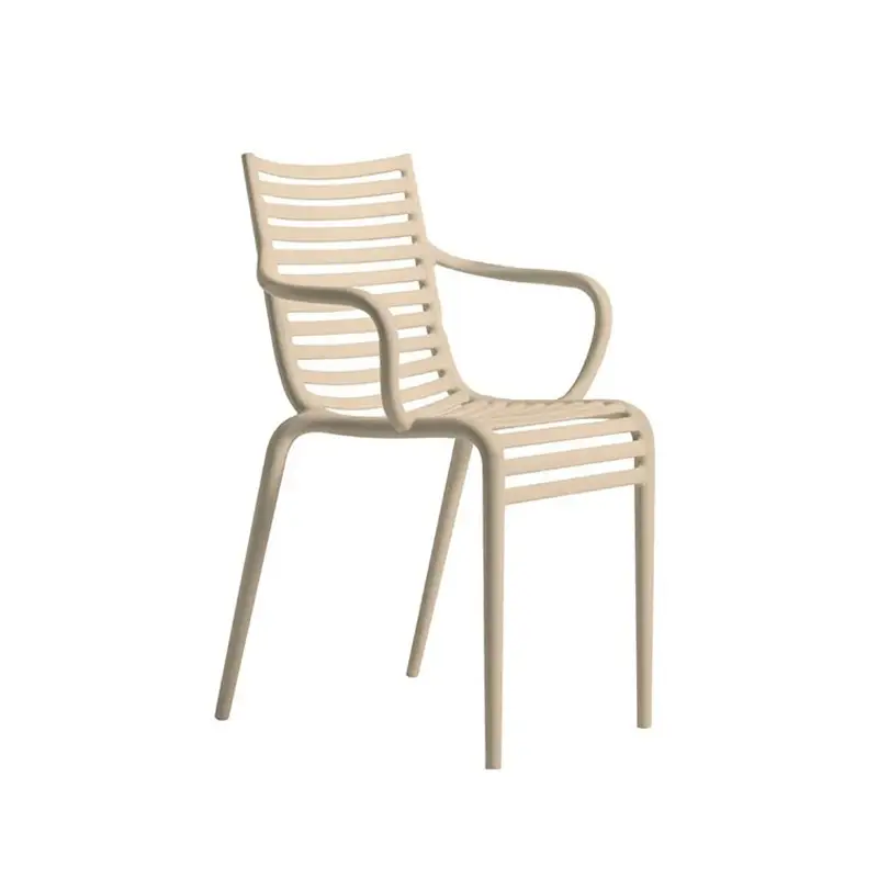Dining Chair PIP-e with armrests Powdered beigeDRIADE Acheter Direct