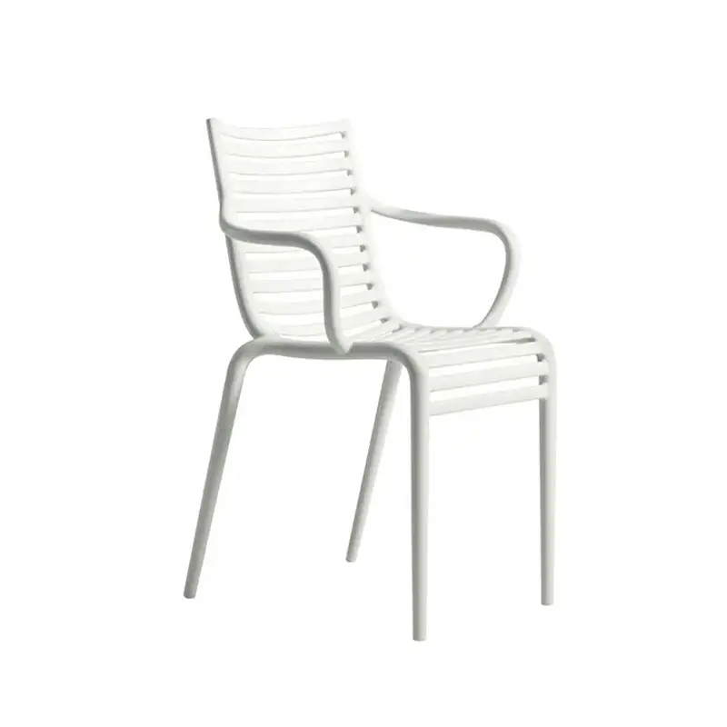 Réduction Chaise PIP-e GREEN avec accoudoirs BlancDRIADE
