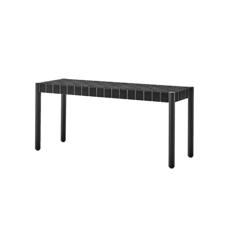 Banc BETTY Noir/ assise noireAND TRADITION Top Vente