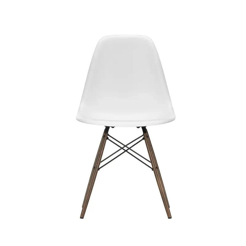 Offre Du Jour Dining Chair EAMES PLASTIC CHAIR DSW érable foncé Cotton white REVITRA